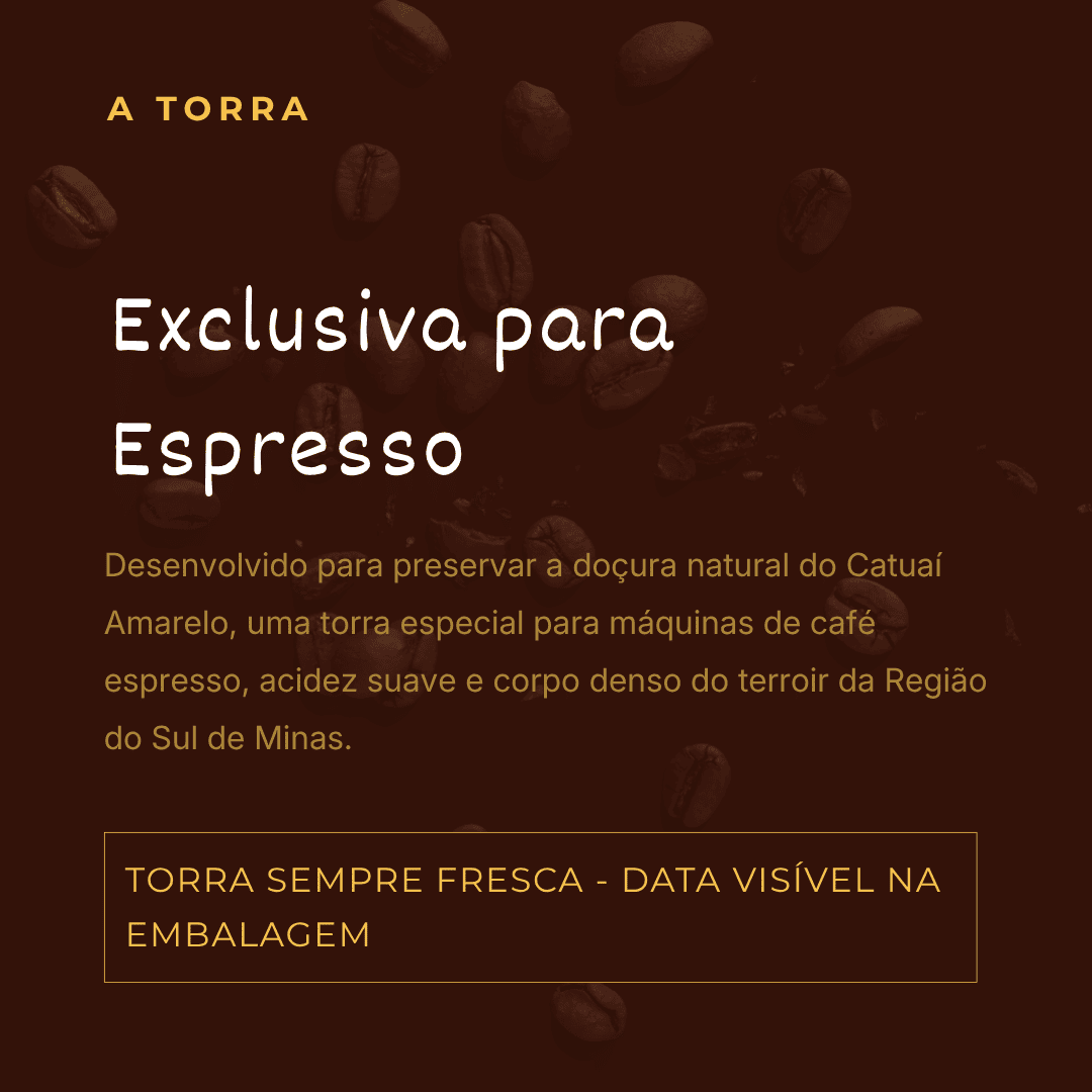 CAFÉ ESPECIAL PARA ESPRESSO | CATUAÍ AMARELO | CHOCOLATE E CARAMELO - Imagem 5